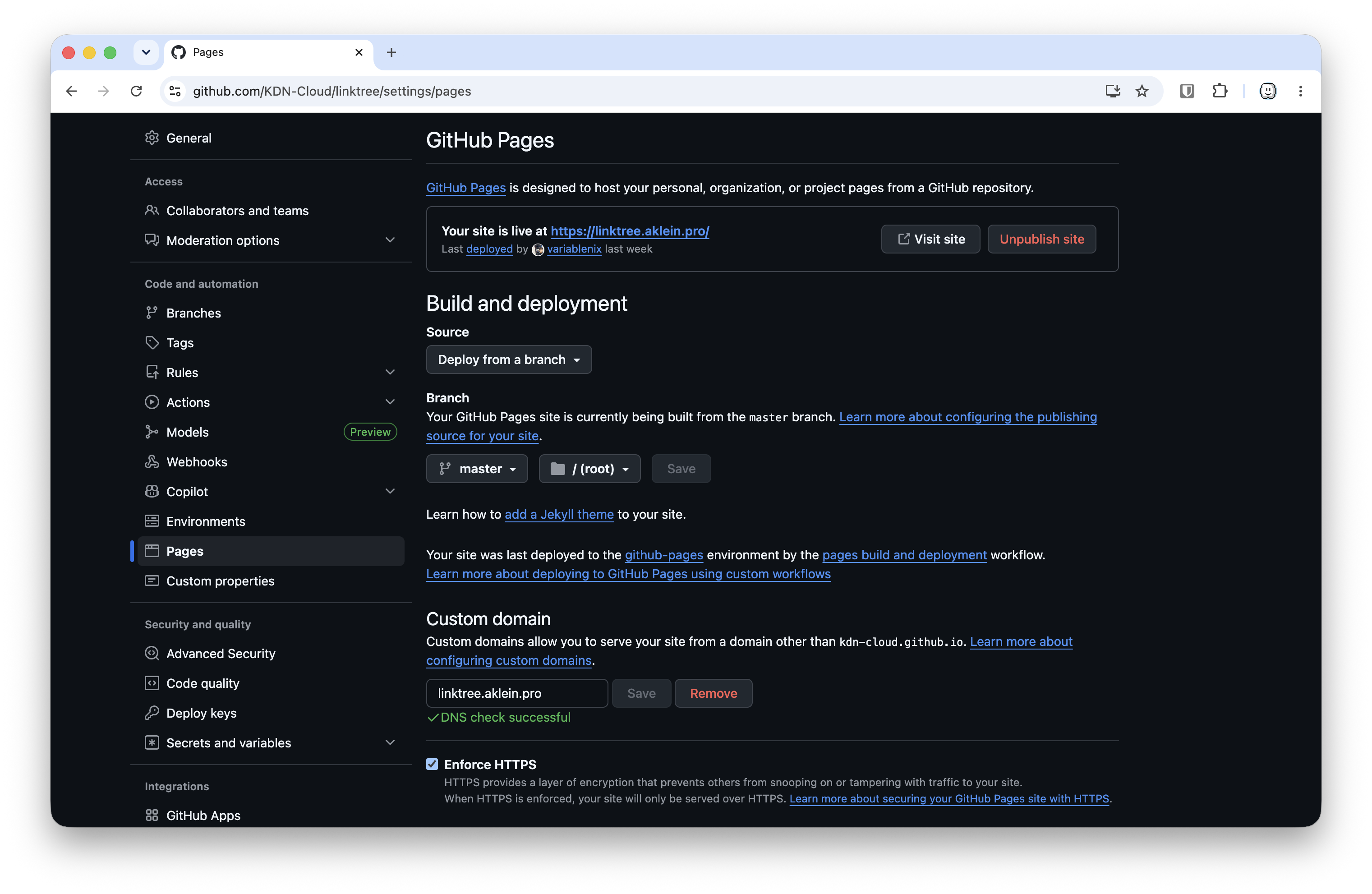 GitHub Pages Overview